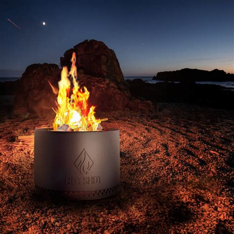 hotshot portable fire pit|hotshot wood burning fire pit.